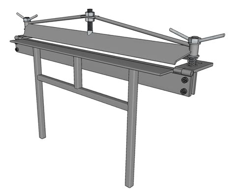 homemade sheet metal brake plans